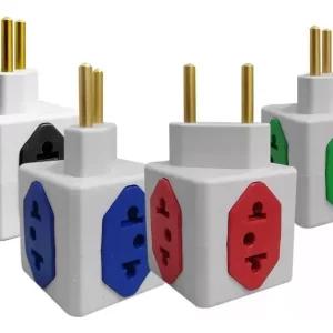 Adaptador De Tomada Cubo 10/20 A. Kit Com 50 Peças