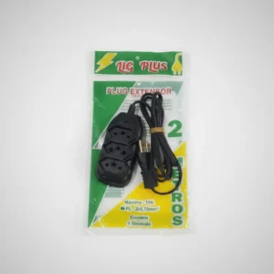 Extensão 2 Metros 3 Tomadas Lig Plus Plug Extensor 10a