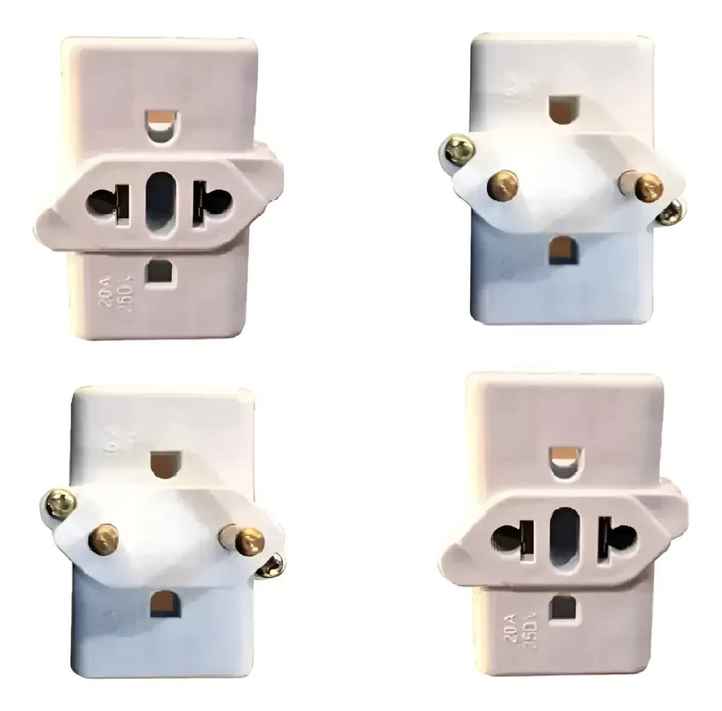 Adaptador Benjamin T De Tomada Parafuso Kit 100 Plug Pino