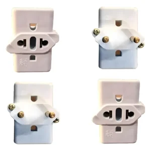 Adaptador Benjamin T De Tomada Parafuso Kit 100 Plug Pino