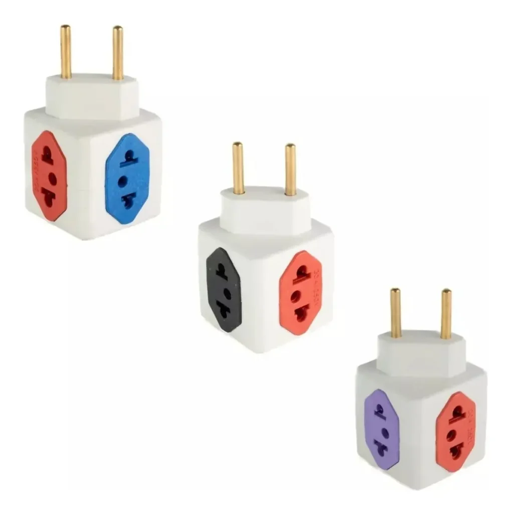 Adaptador Benjamin Cubo Kit De 500 Peças 10/20a 110v/220v