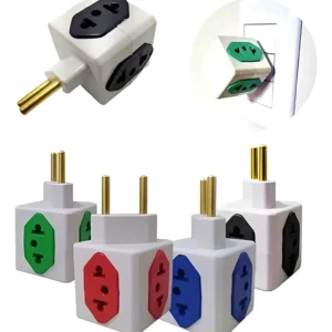 Adaptador De Tomada Cubo 10/20a 110/220v Kit Com 100 Peças