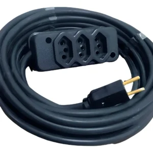 Extensão Elétrica 10 Mts Plug Pino Grosso 03 Tomadas 20a 10a