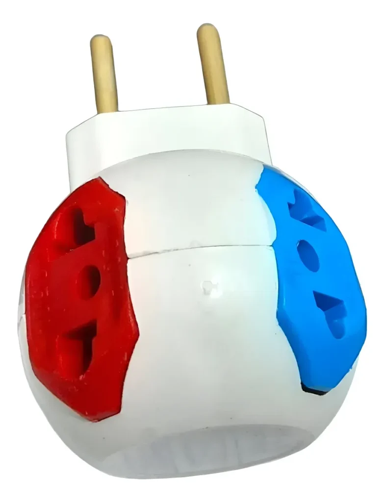 Kit 10 Pino Esfera Adaptador Plug Cubo Tomada 10a 20a Bola